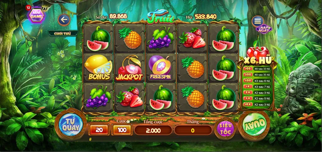 Nỗ Hũ Fruit Betvip