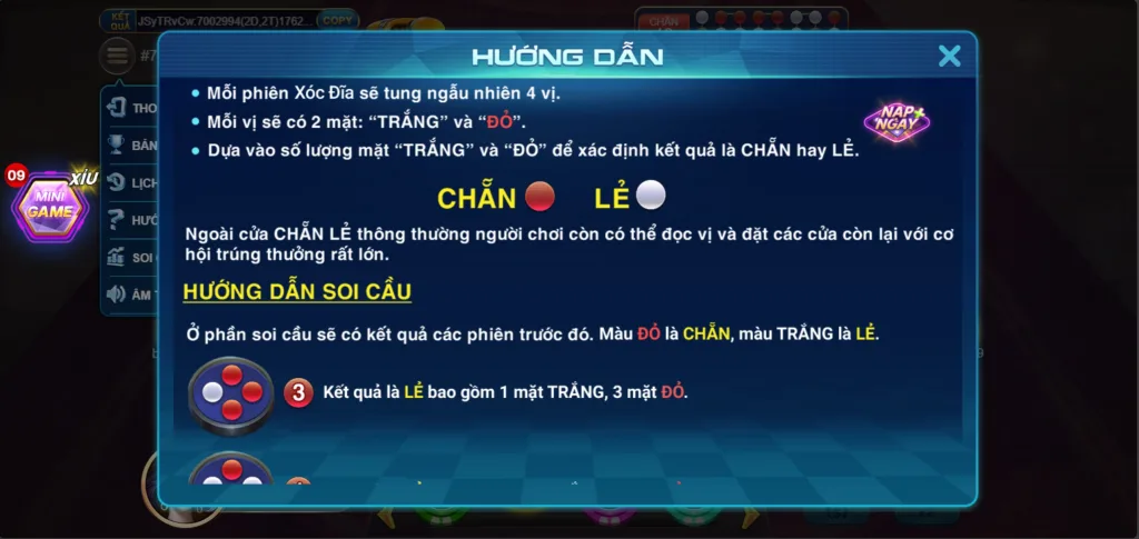 Hướng Dẫn Xóc Đĩa MD5 Betvip
