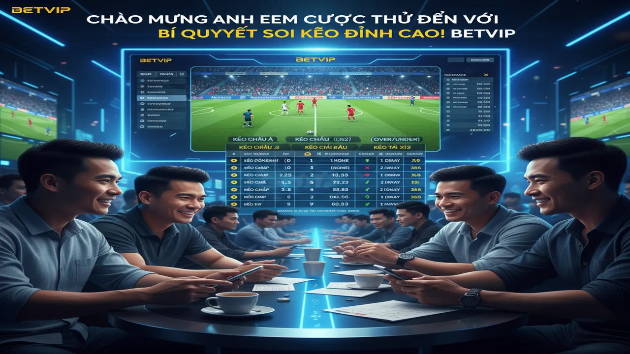Cách đọc bảng kèo Betvip