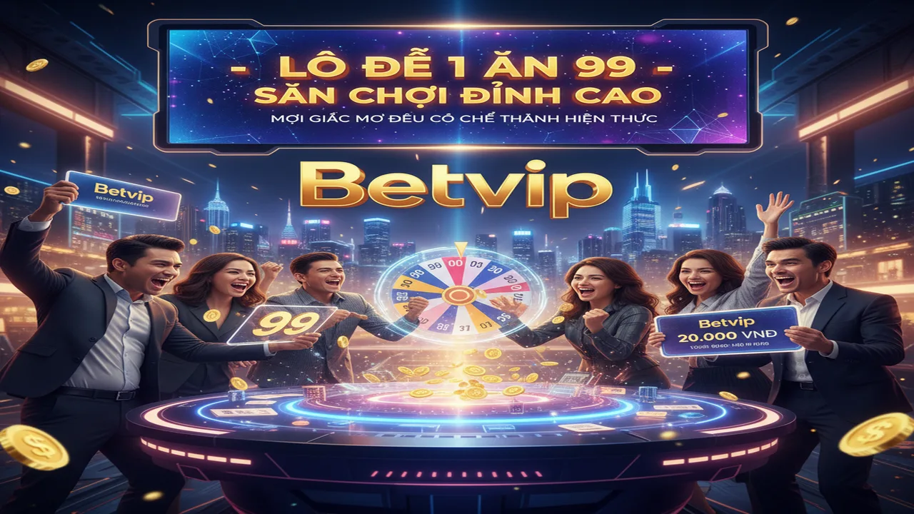 Lô đề 1 ăn 99 Betvip