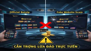 Nhận biết trang lừa đảo Betvip