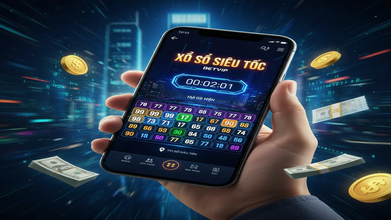 Xổ số siêu tốc Betvip
